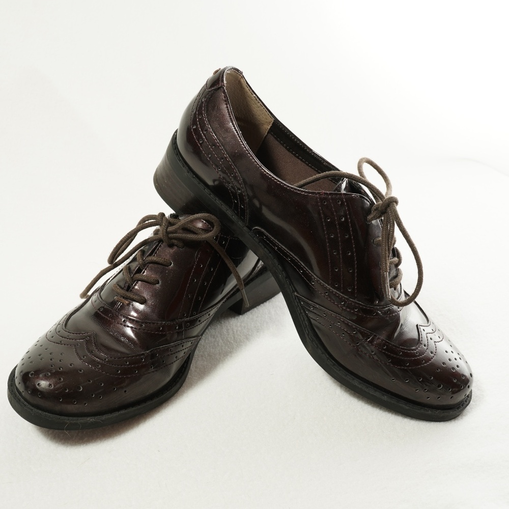 Brown Bass Della Oxford Wingtips